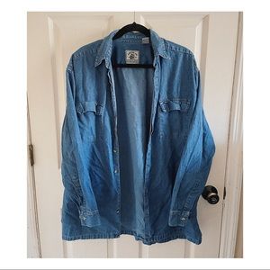 Oversized Denim Shirt